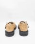 Moschino Handgeweven Beige Raffia Sandalen met Ronde Neus - Thumbnail 2