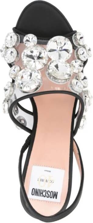 Moschino High Heel Sandals Black Dames