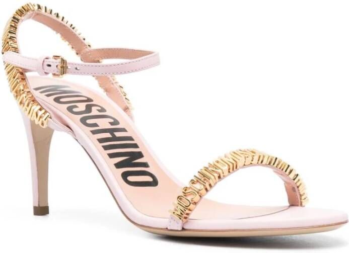 Moschino High Heel Sandals Roze Dames