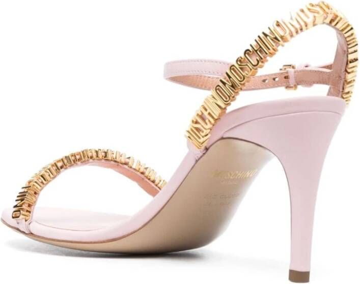 Moschino High Heel Sandals Roze Dames