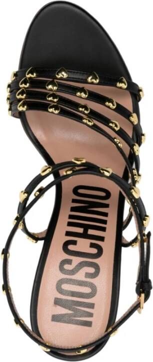 Moschino High Heel Sandals Zwart Dames