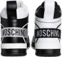 Moschino Leren Sneakers Upgrade Stijlvol Casual Cool Black Heren - Thumbnail 4