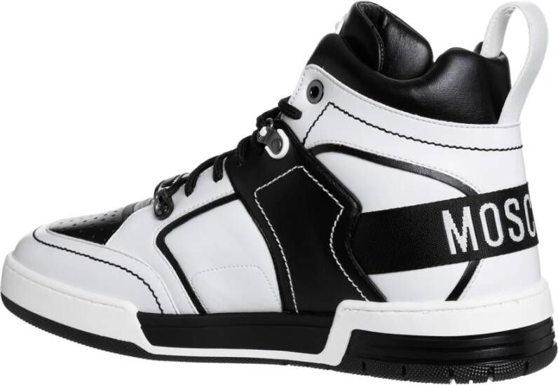 Moschino High-top sneakers Wit Heren