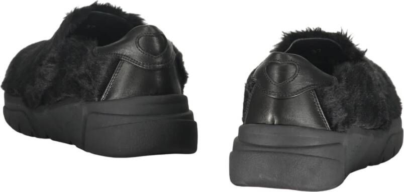 Moschino Instap Sneakers met Faux Fur