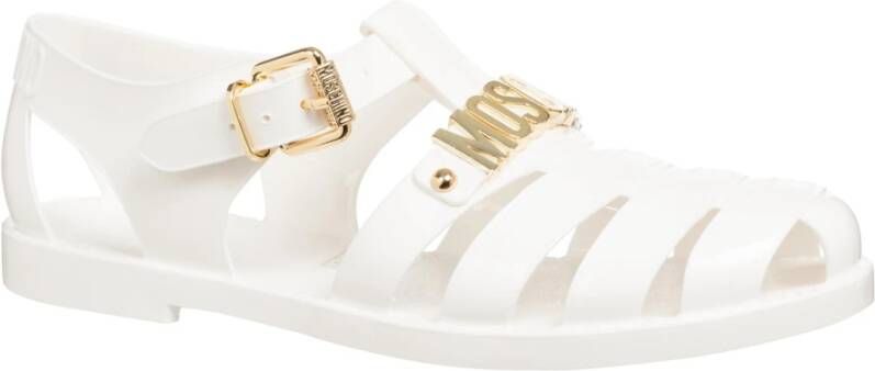 Moschino Jelly Sandals White Dames