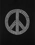 Moschino Korte Mouw Peace Symbool T-shirt - Thumbnail 2