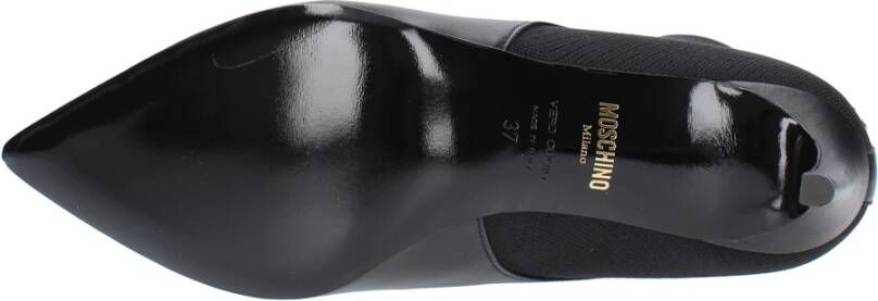 Moschino Laarzen Zwart Black Dames