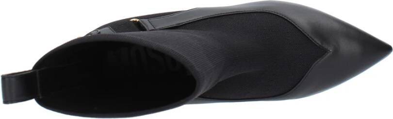 Moschino Laarzen Zwart Black Dames