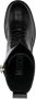 Moschino Logo-Ingelegde Enkellaarzen Black Heren - Thumbnail 4