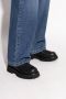 Moschino Boots & laarzen Hearted Brogue Sporty in zwart - Thumbnail 3