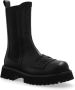 Moschino Boots & laarzen Hearted Brogue Sporty in zwart - Thumbnail 5