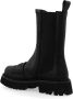Moschino Boots & laarzen Hearted Brogue Sporty in zwart - Thumbnail 6