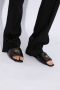 Moschino Leren slides Black Dames - Thumbnail 2