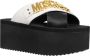 Moschino Lettering Logo Wedges Black Dames - Thumbnail 3