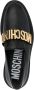 Moschino Zwarte Leren Loafers voor Vrouwen Black Dames - Thumbnail 4