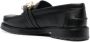 Moschino Zwarte Leren Loafers voor Vrouwen Black Dames - Thumbnail 3