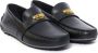 Moschino Zwarte Metallic Letter Auto Schoenen Black Heren - Thumbnail 2