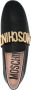 Moschino Gouden Metallic Letters Loafers Black Heren - Thumbnail 3