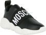 Moschino Logo Sneakers met elastische band Black Dames - Thumbnail 2