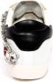 Moschino Love leren sneaker met strass details - Thumbnail 2