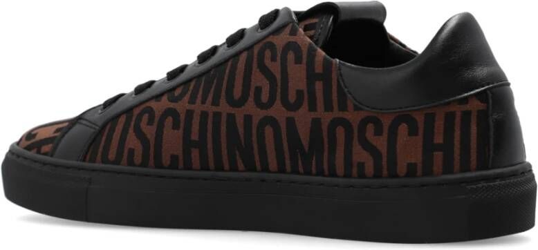 Moschino Monogram sneakers Bruin Dames