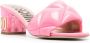 Moschino Roze gewatteerde leren muilen Pink Dames - Thumbnail 2