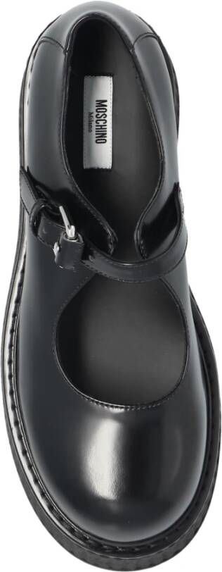 Moschino Platform Leren Loafers