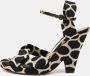 Moschino Pre-Owned Pre-owned Canvas sandals Black Dames - Thumbnail 2