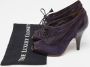 Moschino Pre-Owned Pre-owned Leather boots Purple Dames - Thumbnail 9
