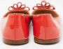 Moschino Pre-Owned Pre-owned Leather flats Orange Dames - Thumbnail 5
