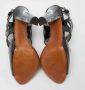Moschino Pre-Owned Pre-owned Leather sandals Black Dames - Thumbnail 6