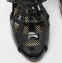Moschino Pre-Owned Pre-owned Leather sandals Black Dames - Thumbnail 8