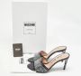 Moschino Pre-Owned Pre-owned Leather sandals Black Dames - Thumbnail 9