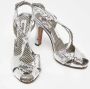 Moschino Pre-Owned Pre-owned Leather sandals Gray Dames - Thumbnail 4
