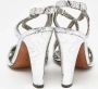 Moschino Pre-Owned Pre-owned Leather sandals Gray Dames - Thumbnail 5