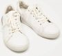 Moschino Pre-Owned Pre-owned Leather sneakers White Dames - Thumbnail 4