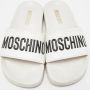 Moschino Pre-Owned Pre-owned Rubber flats White Dames - Thumbnail 3