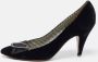 Moschino Pre-Owned Pre-owned Satin heels Black Dames - Thumbnail 2