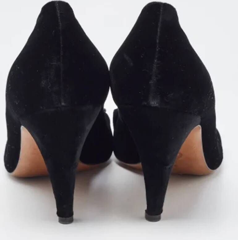 Moschino Pre-Owned Pre-owned Satin heels Black Dames