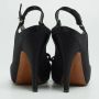 Moschino Pre-Owned Pre-owned Satin sandals Black Dames - Thumbnail 5