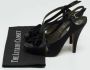 Moschino Pre-Owned Pre-owned Satin sandals Black Dames - Thumbnail 9
