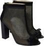 Moschino Pre-Owned Pre-owned Suede boots Black Dames - Thumbnail 3