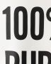 Moschino Pure witte sweatshirt met voorste slogan - Thumbnail 2