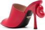 Moschino Rode Slip-On Sandalen met Hartdetail Red Dames - Thumbnail 3