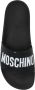 Moschino Rubberen slippers met logo Black Dames - Thumbnail 6