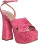Moschino Sandalen met hoge hakken Roze Dames - Thumbnail 3