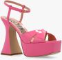 Moschino Sandales à plateforme Taille: 39 Couleur Presta: Rose Bestseller: 25 Roze Dames - Thumbnail 6