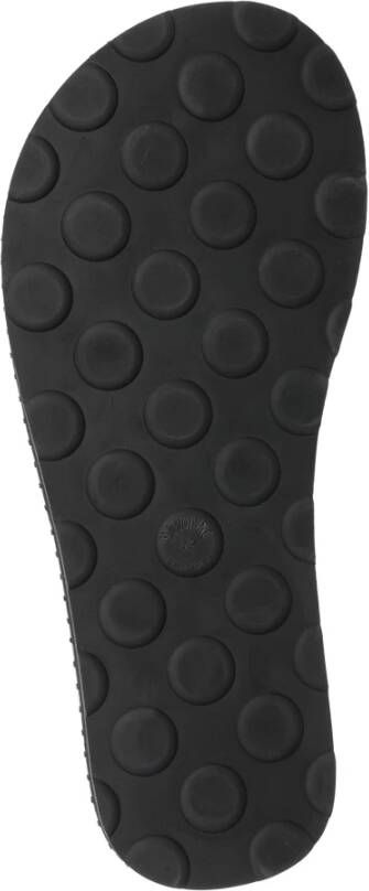 Moschino Sandalen met verstelbare band effen kleur