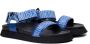 Moschino Denim Logo Sandalen Blue Heren - Thumbnail 2