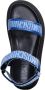 Moschino Denim Logo Sandalen Blue Heren - Thumbnail 4